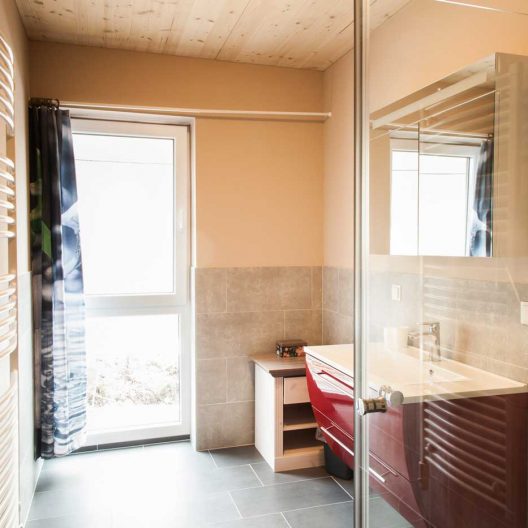Hotel Friedlwirt Ferienwohnung Dusche Bad WC